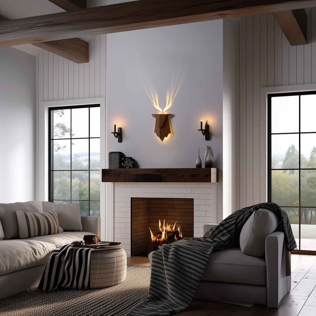 Elk Wall Lamp, Creative Projection Lamp