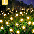 8-Pack 48LED Solar Firefly Lights, for Outdoors, Garden, Patio, Pathway, Backyard-0