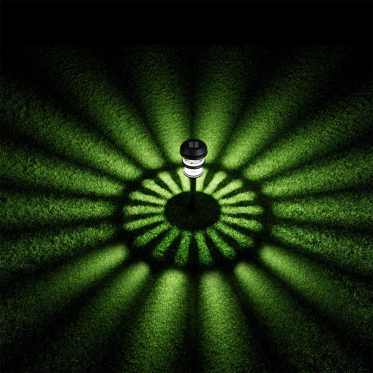 Gigalumi Tiered Solar Lawn Lights Set (12 Pack)