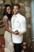 "Hamilton" Light Ivory Dinner Jacket Shawl (Separates)-0